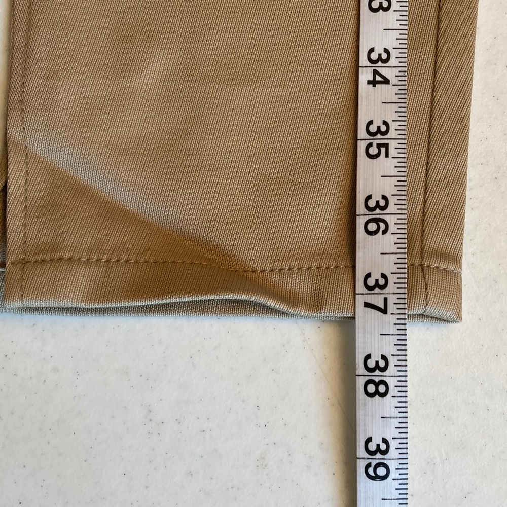 Moschino Beige Straight-Leg Chino Pants - Picture 6 of 8